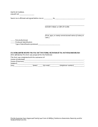 Form 12.983(A) Petition to Determine Paternity and for Related Relief - Florida, Page 10
