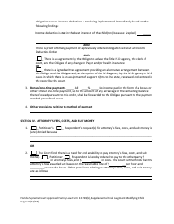 Form 12.993(B) Supplemental Final Judgment Modifying Child Support - Florida, Page 5