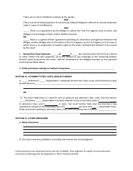 Form 12.994(B) &quot;Final Judgment for Support Unconnected With Dissolution of Marriage With No Dependent or Minor Child(Ren)&quot; - Florida, Page 5