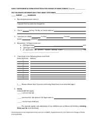 Form 12.982(F) &quot;Petition for Change of Name (Family)&quot; - Florida, Page 10