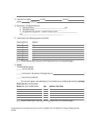 Form 12.982(F) &quot;Petition for Change of Name (Family)&quot; - Florida, Page 5