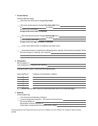 Form 12.982(F) &quot;Petition for Change of Name (Family)&quot; - Florida, Page 6