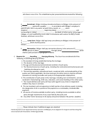 Form 12.994(A)(2) Final Judgment for Support and Parenting Plan Unconnected With Dissolution of Marriage With Dependent or Minor Child(Ren) - Florida, Page 3