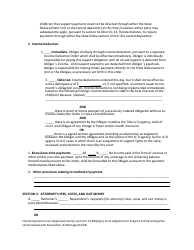 Form 12.994(A)(2) &quot;Final Judgment for Support and Parenting Plan Unconnected With Dissolution of Marriage With Dependent or Minor Child(Ren)&quot; - Florida, Page 8