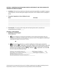Form 12.993(A) Supplemental Final Judgment Modifying Parental Responsibility, Visitation, or Parenting Plan/Time-Sharing Schedule and Other Relief - Florida, Page 2