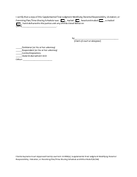 Form 12.993(A) Supplemental Final Judgment Modifying Parental Responsibility, Visitation, or Parenting Plan/Time-Sharing Schedule and Other Relief - Florida, Page 7