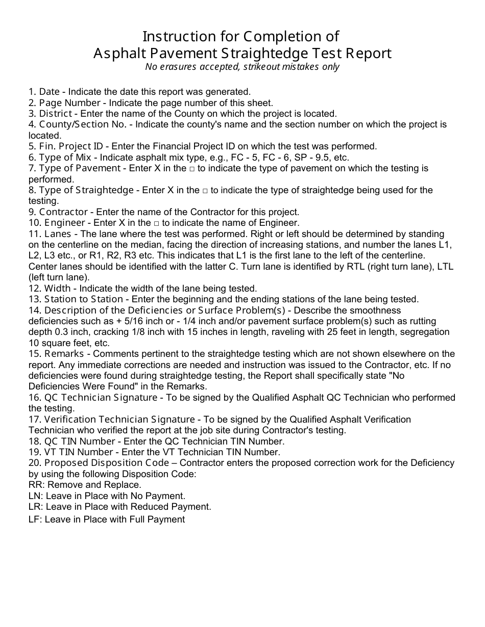 Download Instructions for Form 67506010 Asphalt Pavement Straightedge