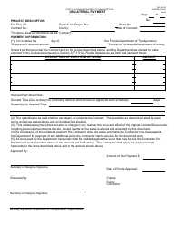 Form 700-010-05 Unilateral Payment - Florida