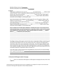 Form 12.994(A)(1) Final Judgment for Support Unconnected With Dissolution of Marriage With Dependent or Minor Child(Ren) - Florida, Page 5