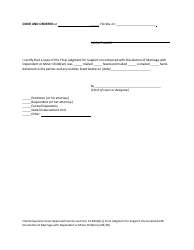 Form 12.994(A)(1) Final Judgment for Support Unconnected With Dissolution of Marriage With Dependent or Minor Child(Ren) - Florida, Page 9
