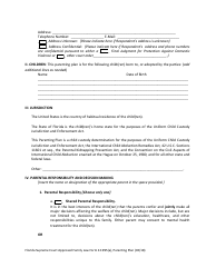 Form 12.995(A) Parenting Plan - Florida, Page 6
