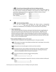 Form 12.995(A) Parenting Plan - Florida, Page 7