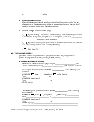 Form 12.995(A) Parenting Plan - Florida, Page 9
