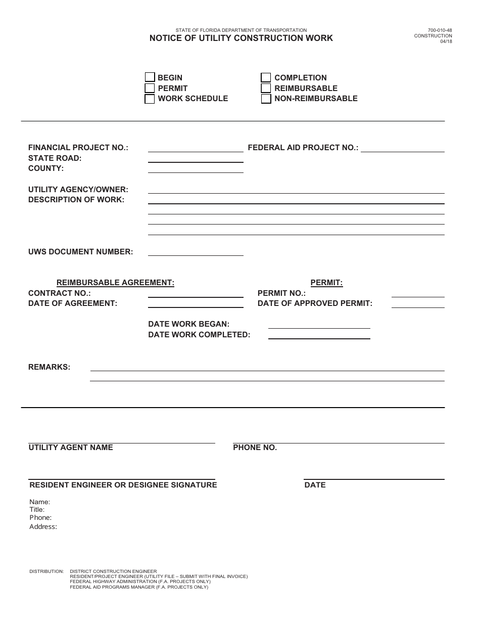 Form 700-010-48 - Fill Out, Sign Online and Download Fillable PDF ...