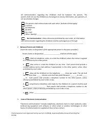 Form 12.995(B) Supervised/Safety-Focused Parenting Plan - Florida, Page 10