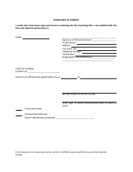 Form 12.995(B) Supervised/Safety-Focused Parenting Plan - Florida, Page 13