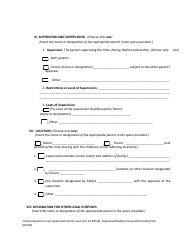 Form 12.995(B) Supervised/Safety-Focused Parenting Plan - Florida, Page 8