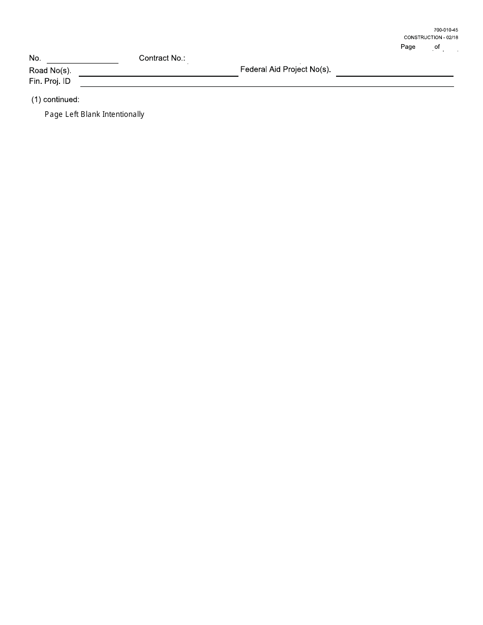 Form 700-010-45 Supplemental Agreement - Florida, Page 3