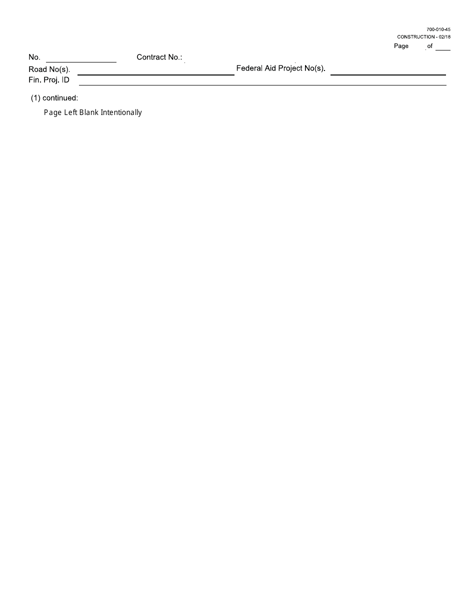 Form 700-010-45 Supplemental Agreement - Florida, Page 4