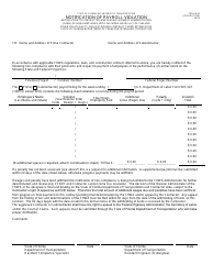 Form 700-010-59 Notification of Payroll Violation - Florida