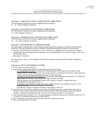 Form 700-010-63 Employee Interview Form - Labor - Florida, Page 4