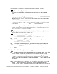 Form 12.995(C) Relocation/Long Distance Parenting Plan - Florida, Page 15