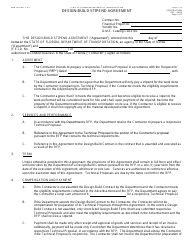 Form 700-011-14 Design-Build Stipend Agreement - Florida