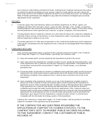 Form 700-011-14 Design-Build Stipend Agreement - Florida, Page 3