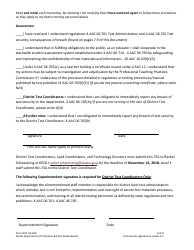 Form 05-19-019 &quot;Test Security Agreement Level 1-3&quot; - Alaska, Page 6