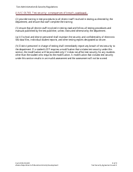 Form 05-19-020 Test Security Agreement Level 4 - Alaska, Page 9