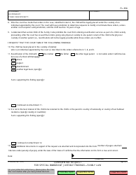 Form FL-356 Confidential Request for Special Immigrant Juvenile Findings - Family Law - California, Page 2