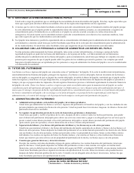 Formulario GC-348 S Responsabilidades Del Tutor Y Acuse De Recibo Del Manual Del Tutor - California (Spanish), Page 3
