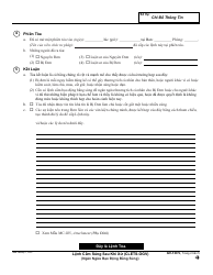 Form GV-130 V Gun Violence Restraining Order After Hearing or Consent to Gun Violence Restraining Order - California (Vietnamese), Page 2