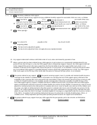Form FL-630 Judgment Regarding Parental Obligations - California, Page 2