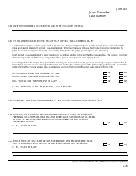 Form JURY-002 &quot;Juror Questionnaire for Criminal Cases&quot; - California, Page 10