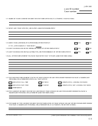Form JURY-002 &quot;Juror Questionnaire for Criminal Cases&quot; - California, Page 5