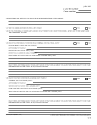 Form JURY-002 Juror Questionnaire for Criminal Cases - California, Page 7