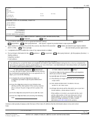 Document preview: Form FL-955 Notice of Completion of Limited Scope Representation - California