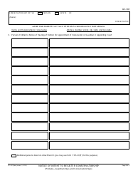 Form GC-361 Notice of Intent to Register Conservatorship - California, Page 3