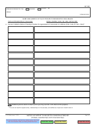 Form GC-361 Notice of Intent to Register Conservatorship - California, Page 4