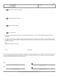 Form FL-950 Notice of Limited Scope Representation - California, Page 2