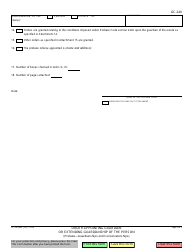 Form GC-240 Order Appointing Guardian or Extending Guardianship of the Person - California, Page 3
