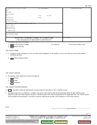 Form NC-330 &quot;Order Recognizing Change of Gender and for Issuance of New Birth Certificate&quot; - California