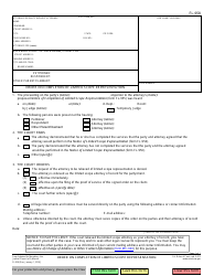 Document preview: Form FL-958 Order on Completion of Limited Scope Representation - California