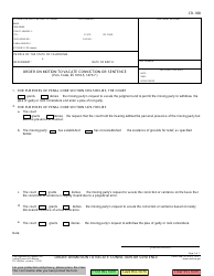 sentence conviction vacate cr motion form california order templateroller