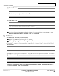 Form APP-104 Proposed Statement on Appeal (Limited Civil Case) - California, Page 3