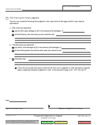Form APP-104 Proposed Statement on Appeal (Limited Civil Case) - California, Page 7