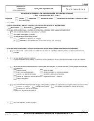 Document preview: Formulario FL-312 S Solicitud De Ordenes De Prevencion De Secuestro De Hijos - California (Spanish)