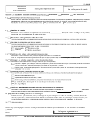 Formulario FL-312 S Solicitud De Ordenes De Prevencion De Secuestro De Hijos - California (Spanish), Page 2