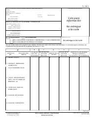 Formulario FL-160 S Declaracion De Propiedad - California (Spanish)
